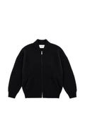 Laneus knit zip-up cardigan