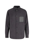 LOEWE leather-pocket jacket