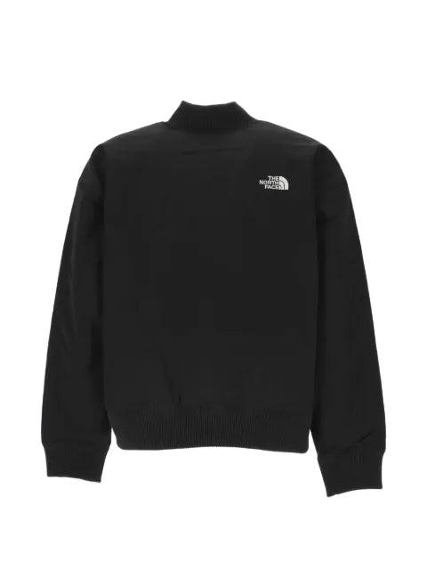 The North Face logo-embroidered bomber jacket