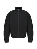 Amomento curved-sleeve cotton jacket