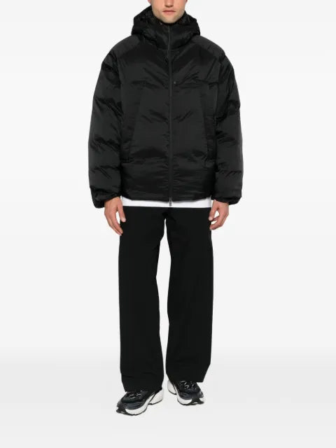 Y-3 hooded padded jacket