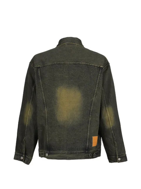 Song For The Mute faded-effect denim jacket