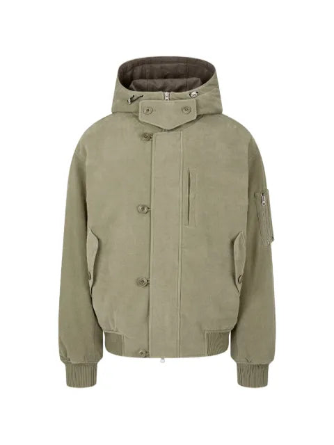 TOMBOY hooded cotton jacket