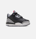 Air Jordan 3 Retro “Black Cement” Baby and Toddler Lifestyle Shoes