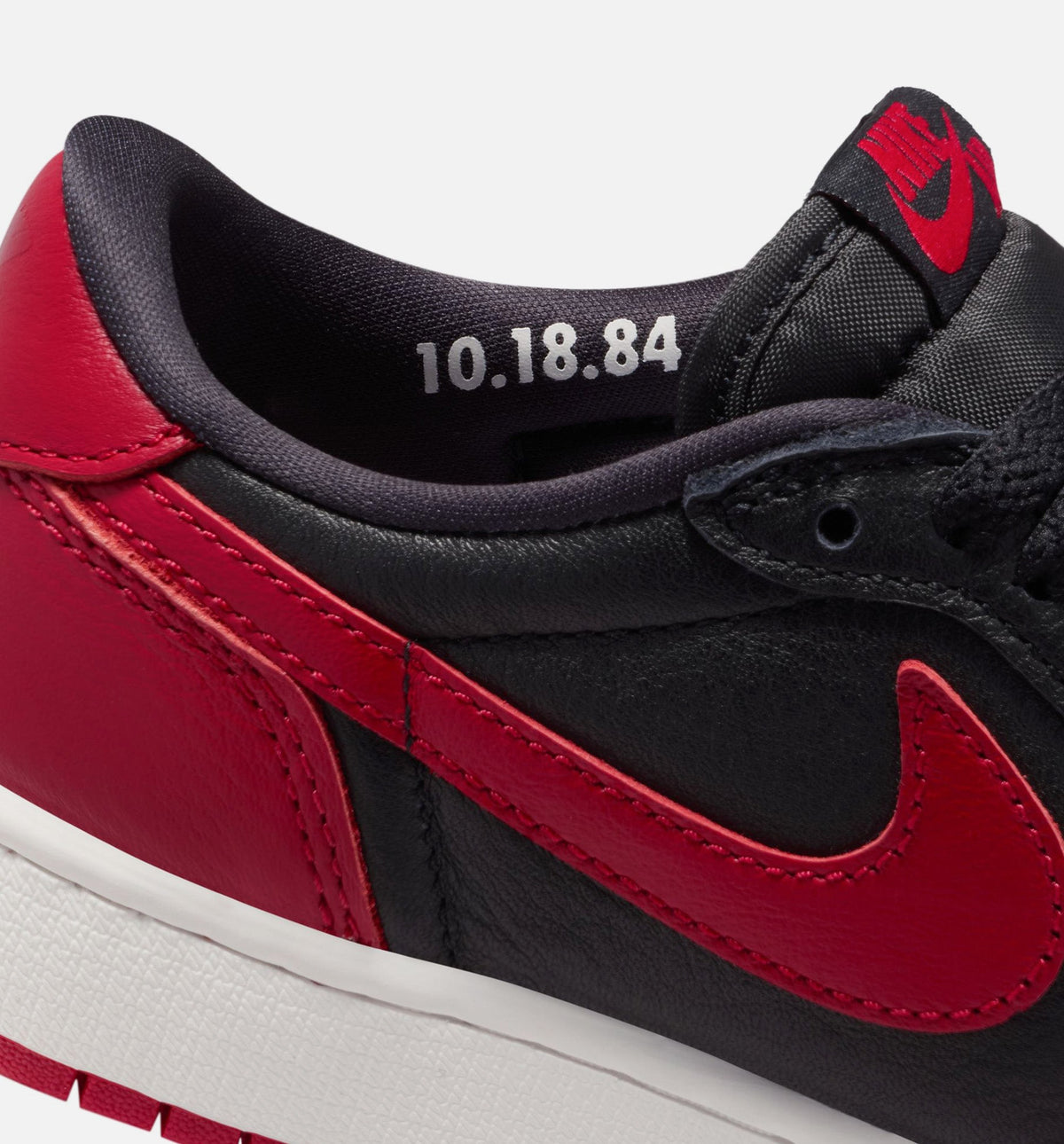 Air Jordan 1 Retro Low OG Banned – Grade School Lifestyle Shoe in Black/Varsity Red/Summit White