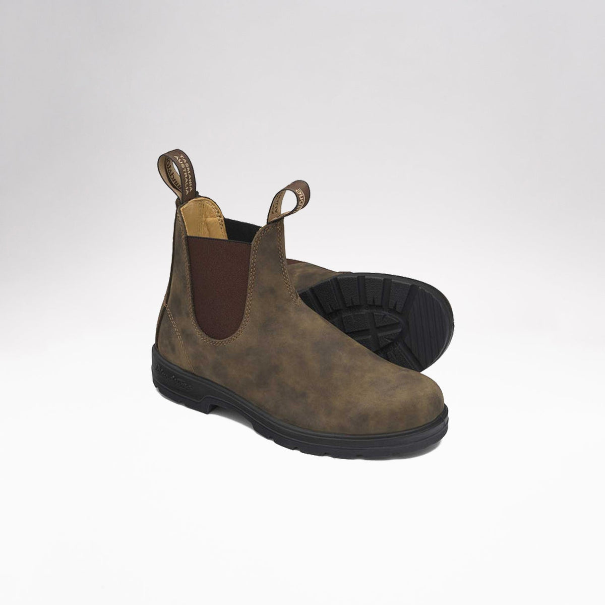 Blundstone 585 Rustic Leather Boot: Brown