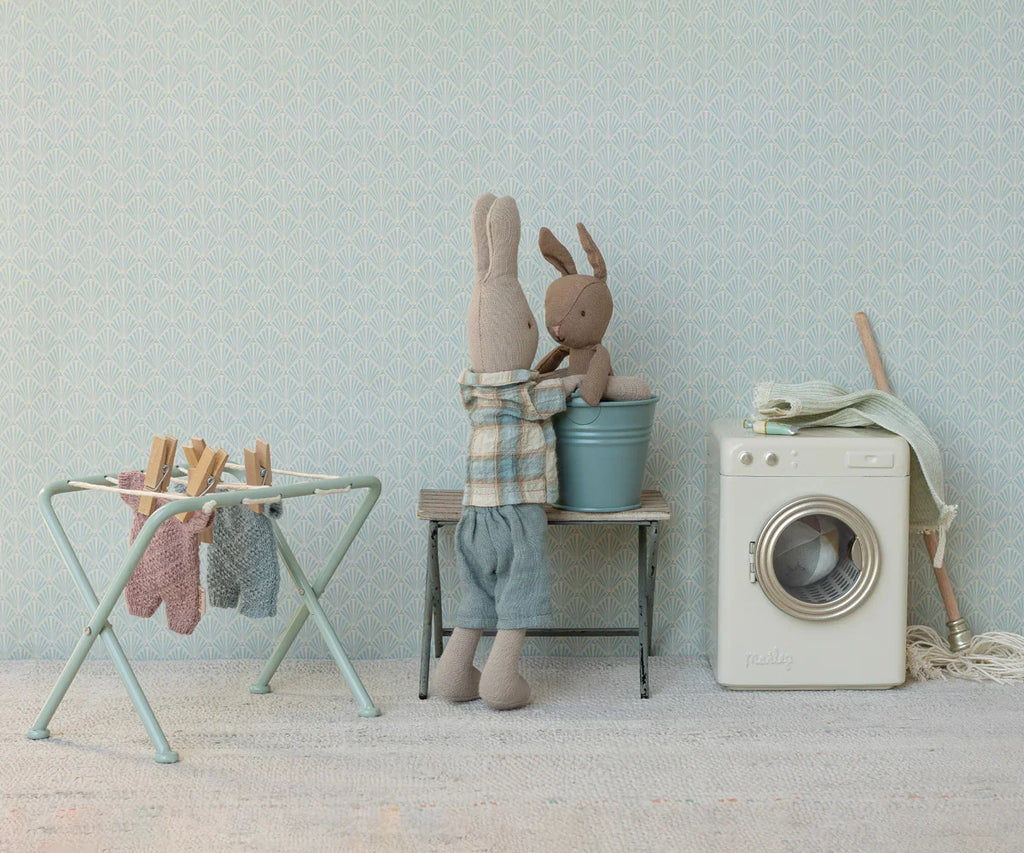 Knitted suit, Micro - Blue