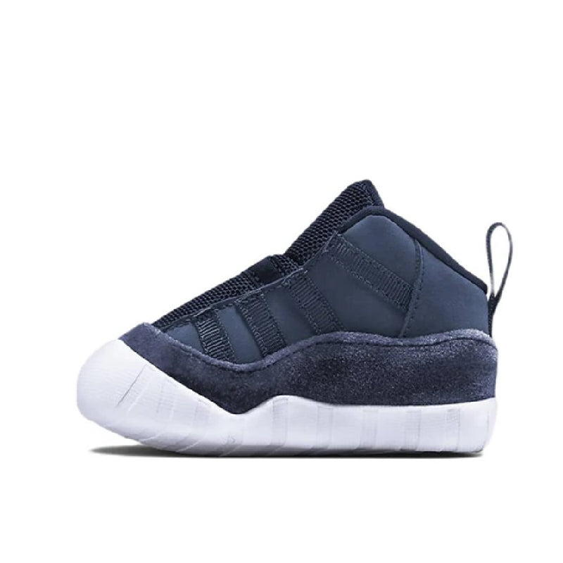 Jordan 11 Crib Bootie Midnight Navy/Metallic Silver (FB1968 441)