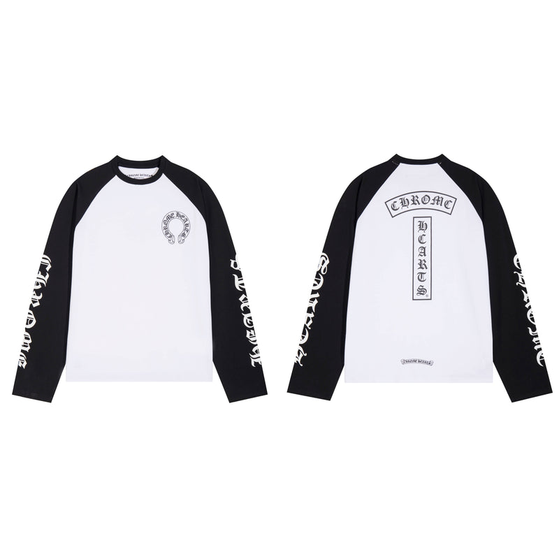 CHROME-HEARTS Men's Long-Sleeve T-shirt Sweatshirt K9003