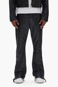 Leather Carpenter Snap Pant