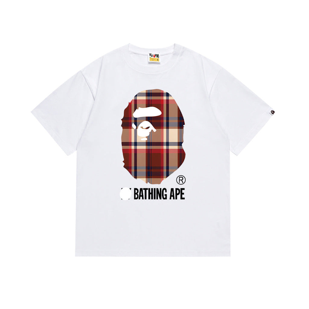 Bape Camo Ape Head Graphic Oversized Tee Streetwear Unisex