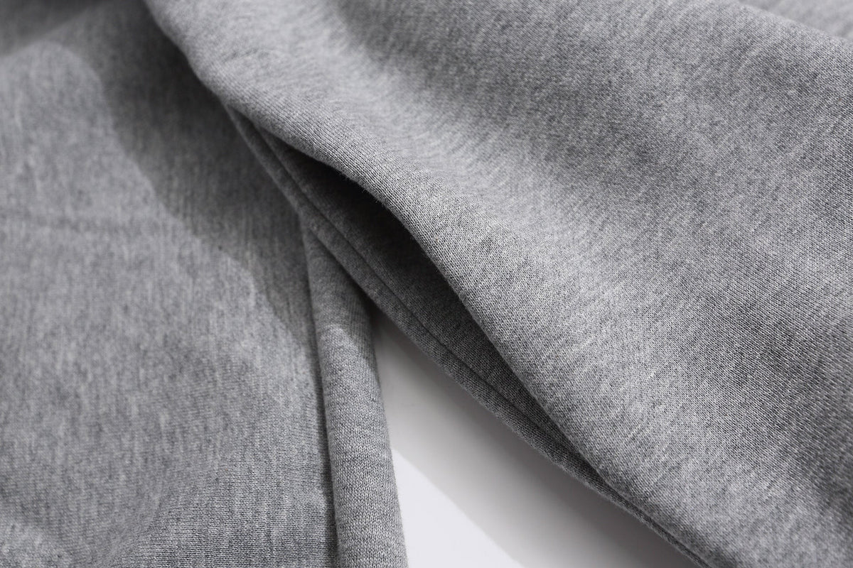 Fear of God Striped Letter Embroidered Fleece Zip-Up Jacket Unisex