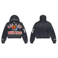 Vale Forever Valley Dreams Sun God Zip Hoodie — Black