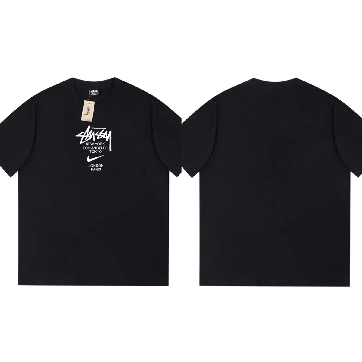 Stussy T Shirts Loose Casual T-Shirts Same for Men and Women
