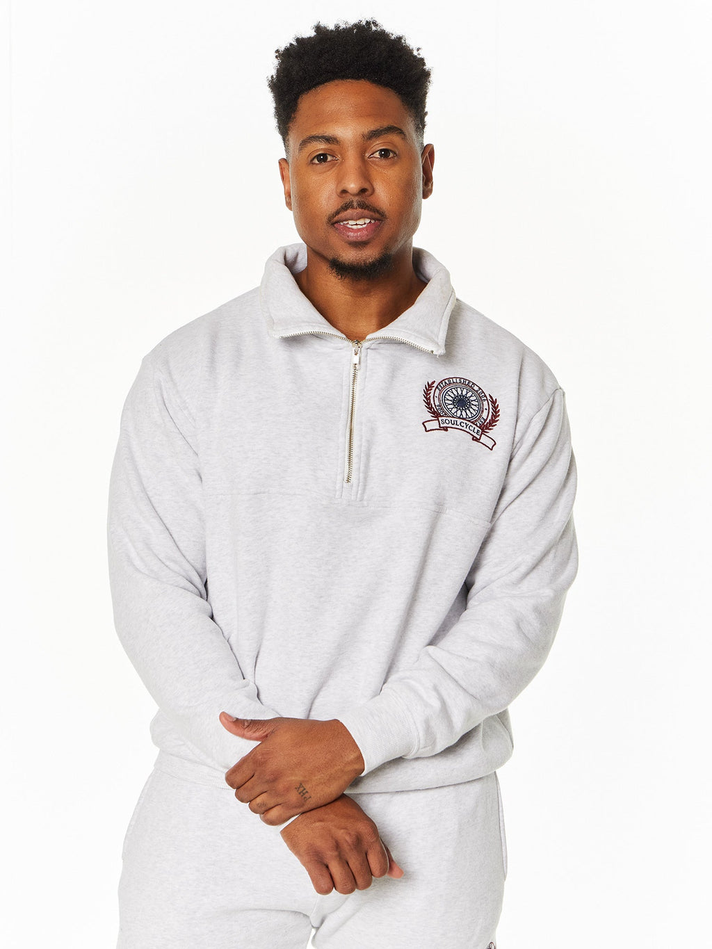 KATIE QUARTER ZIP CREST