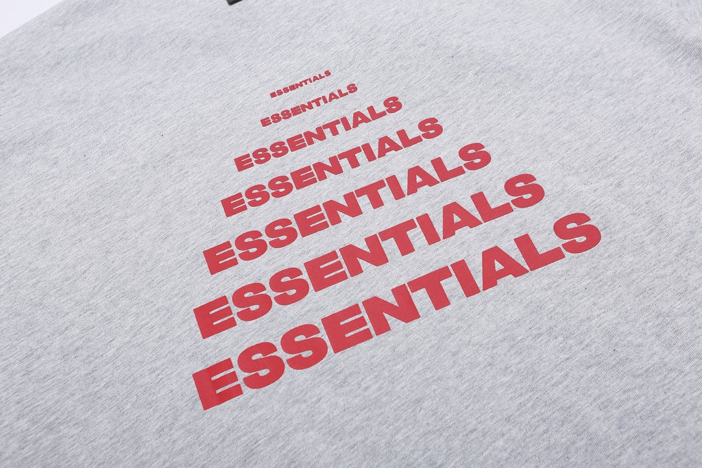 ESSENTIALS Repeated Graphic Short-Sleeve T-Shirt