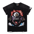 Rough Play Monster Graphic Washed T-Shirt