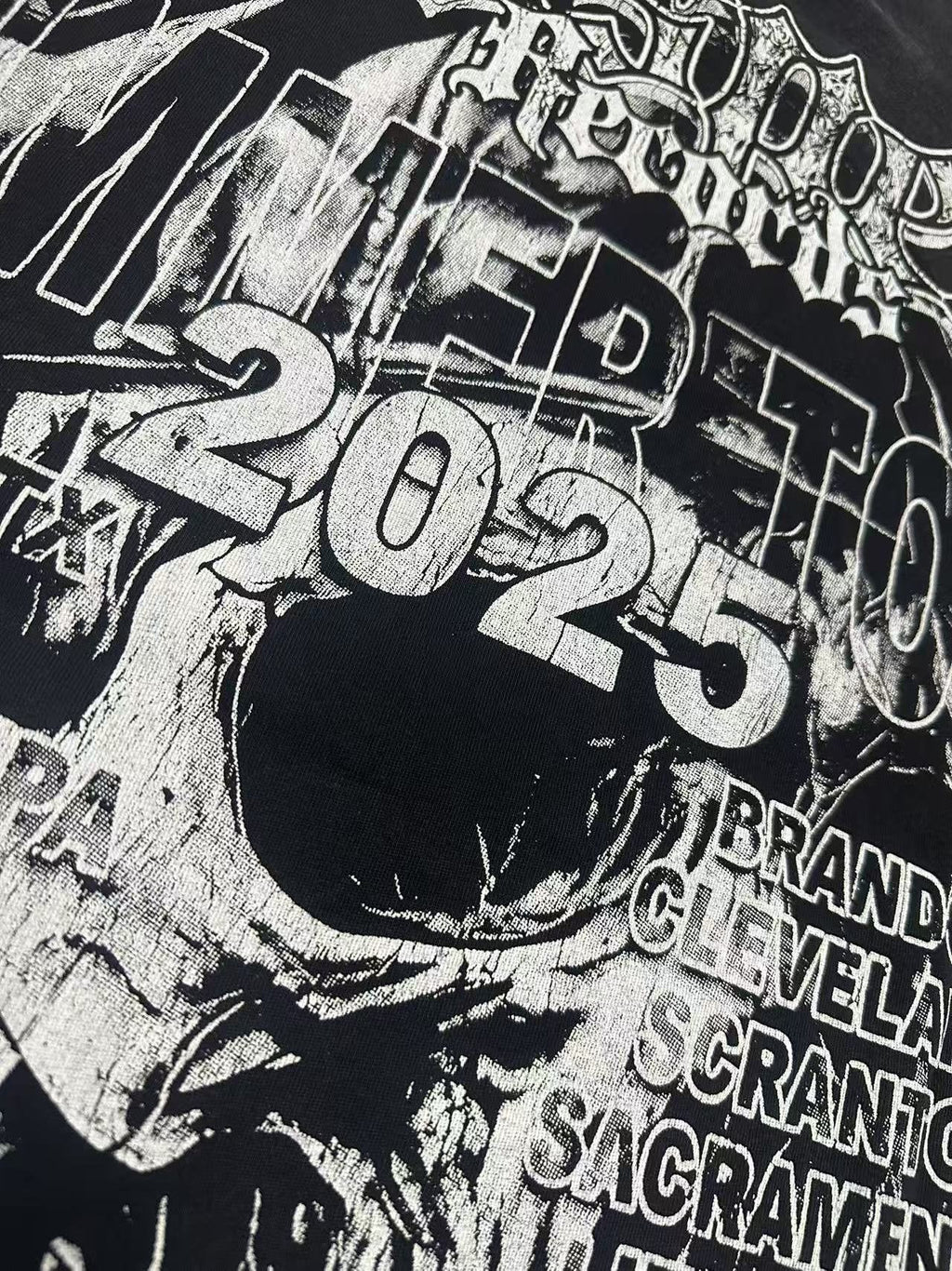 Godspeed Summer Tour 2025 Skull Graphic T-Shirt