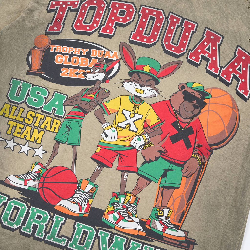 Rough Play DUAA All Star Graphic T-Shirt