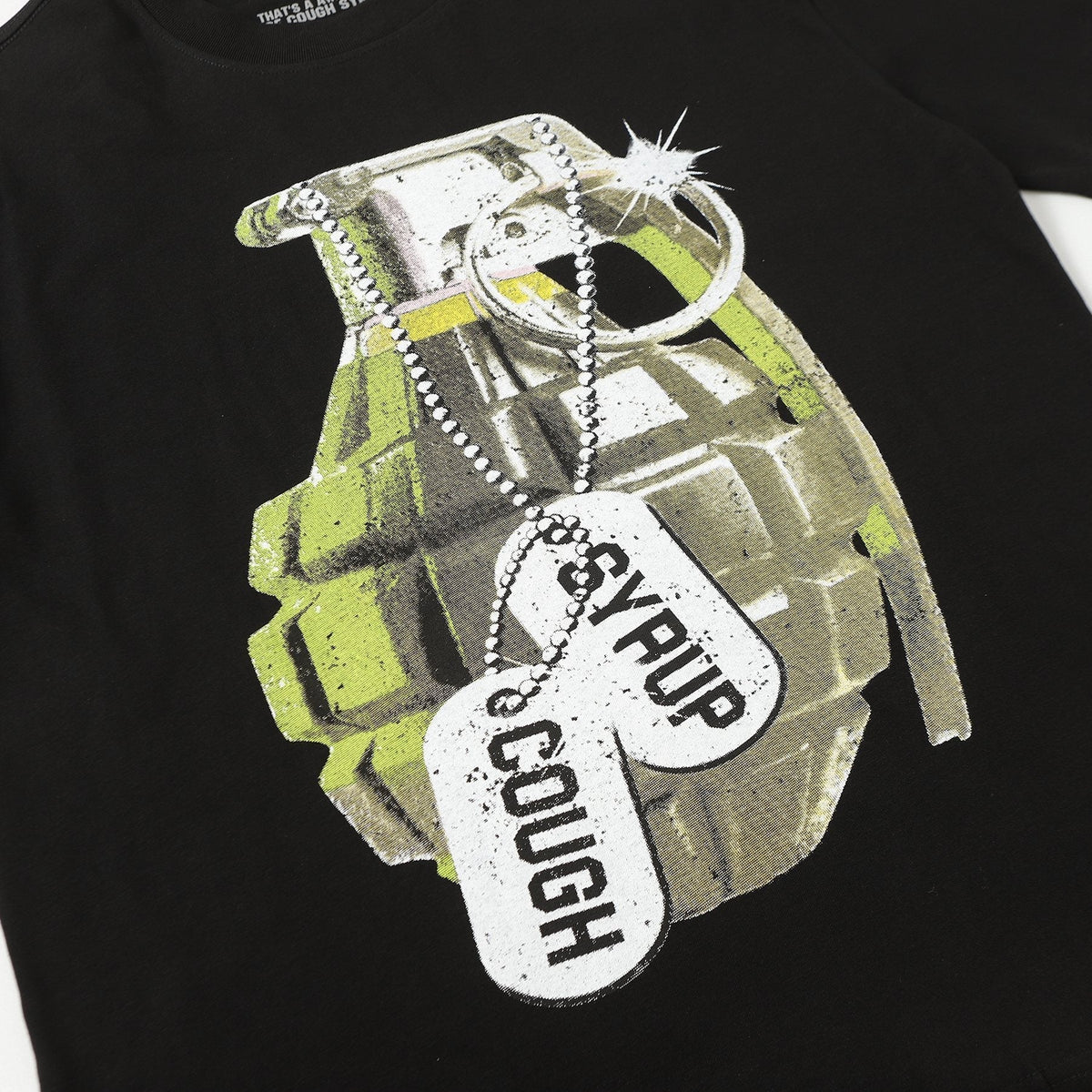 THAT'S A AWFUL LOT OF COUGH SYRUP Grenade Graphic T-Shirt