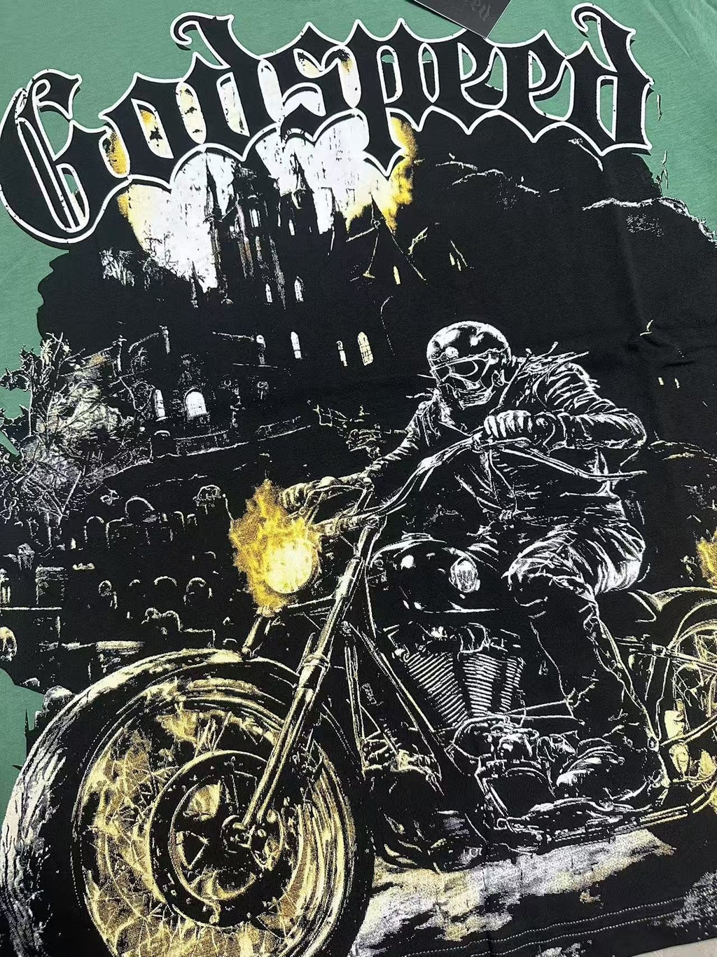 Godspeed Motorcycle Graphic T-Shirt