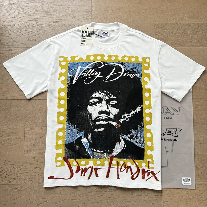 VALE USA Jimi Hendrix Graphic T-Shirt