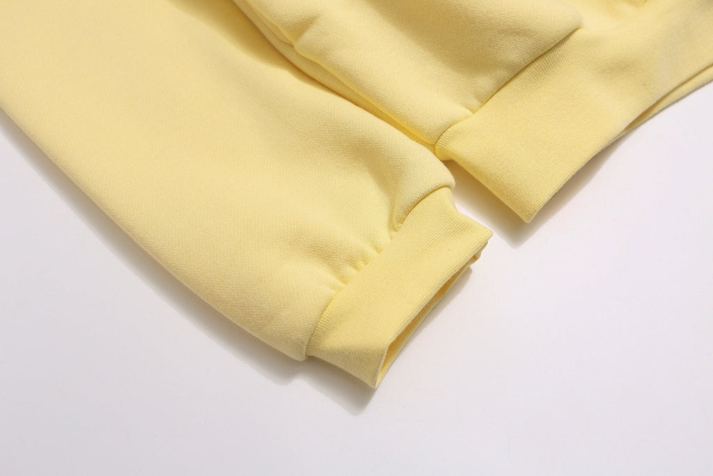 FOG Educate the Young Pale Yellow Hoodie