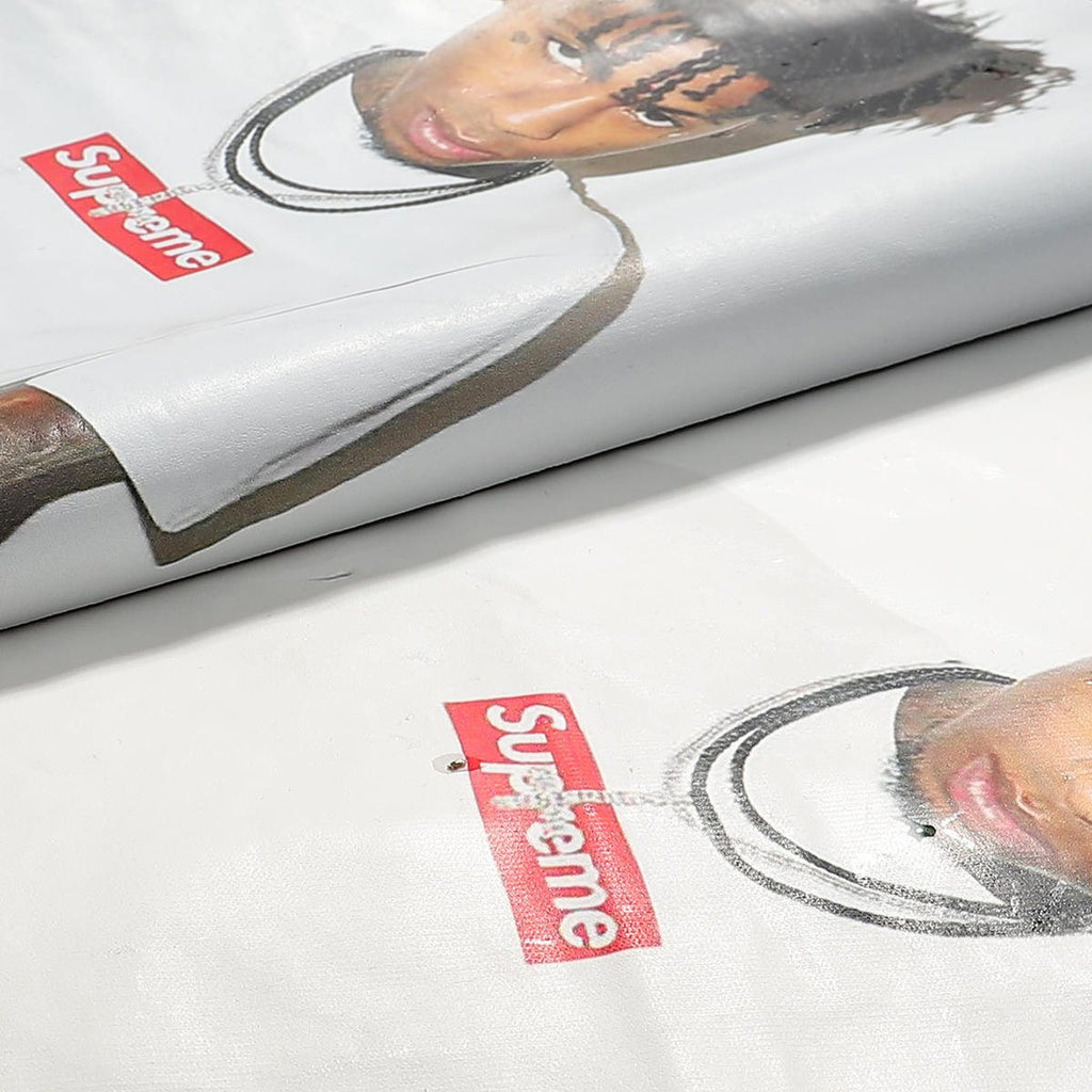Supreme Rapper Portrait Graphic Short-Sleeve T-Shirt