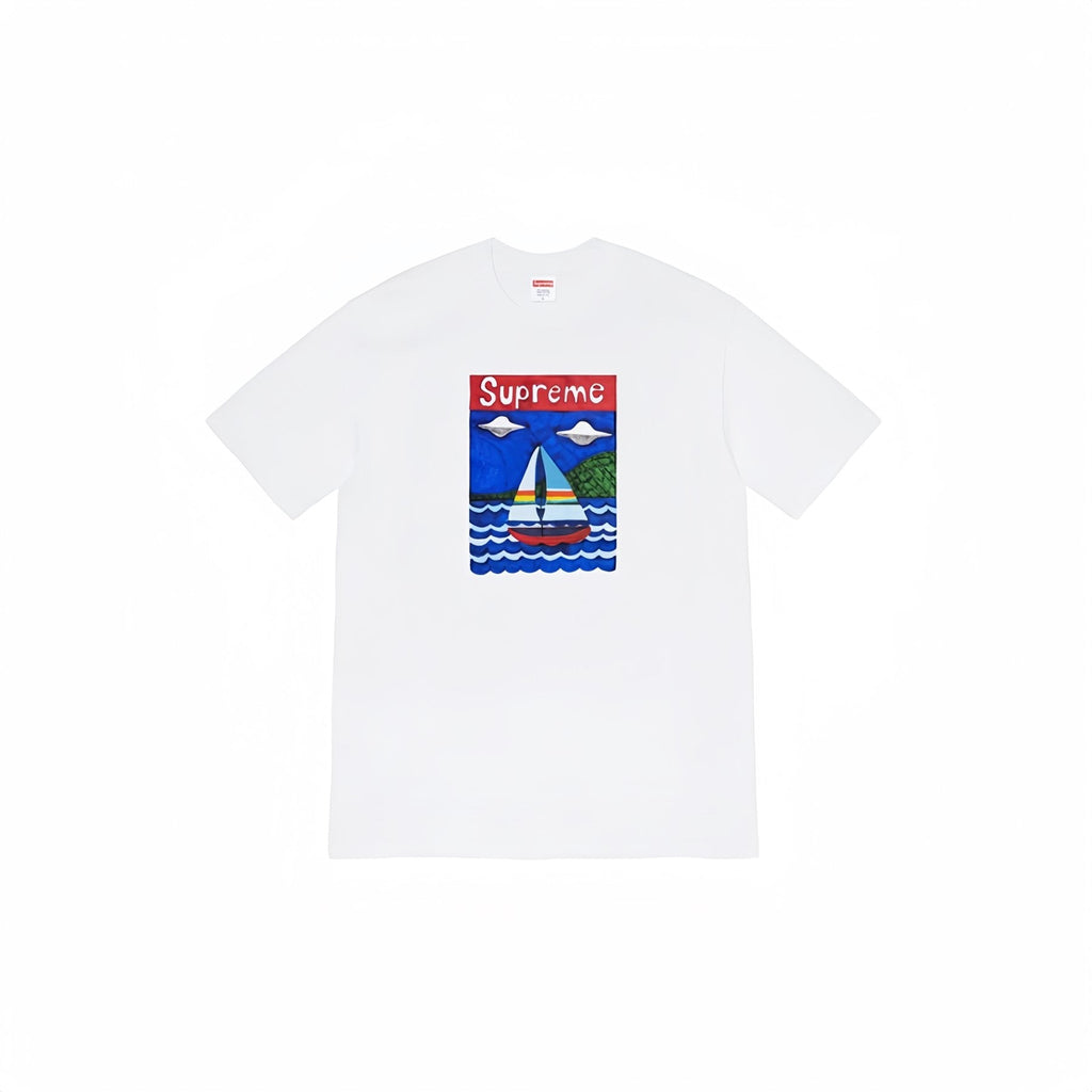 Supreme Sailboat Graphic Short-Sleeve T-Shirt