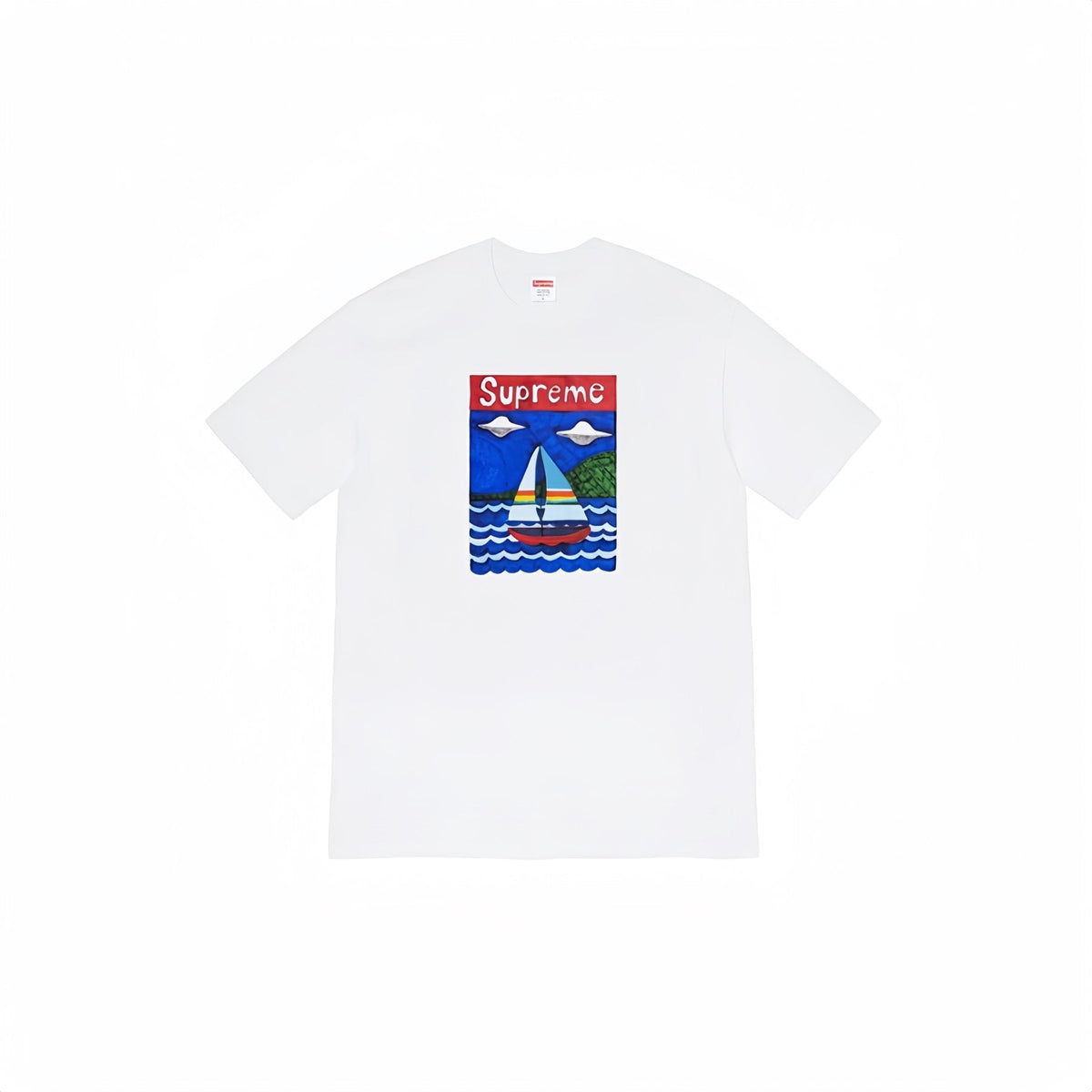 Supreme Sailboat Graphic Short-Sleeve T-Shirt