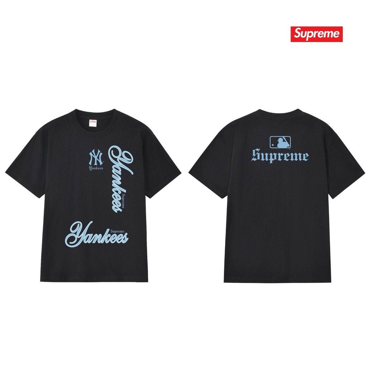 Supreme Yankees NY Graphic Short-Sleeve T-Shirt