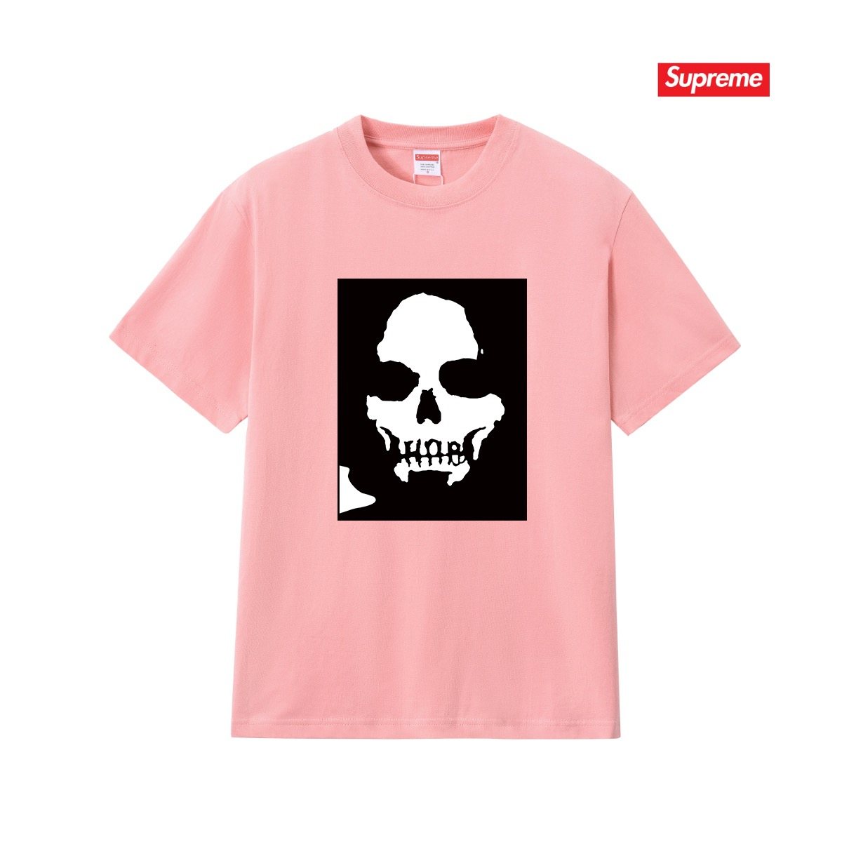 Supreme Skull Graphic Short-Sleeve T-Shirt