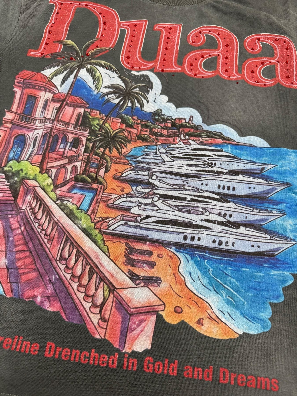 DUAA Shoreline Yacht Graphic T-Shirt