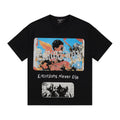 MIXED EMOTION Rhinestone Graphic T-Shirt
