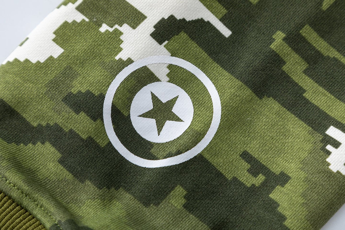 BAPE Shark Face Digital Camo Zip Hoodie