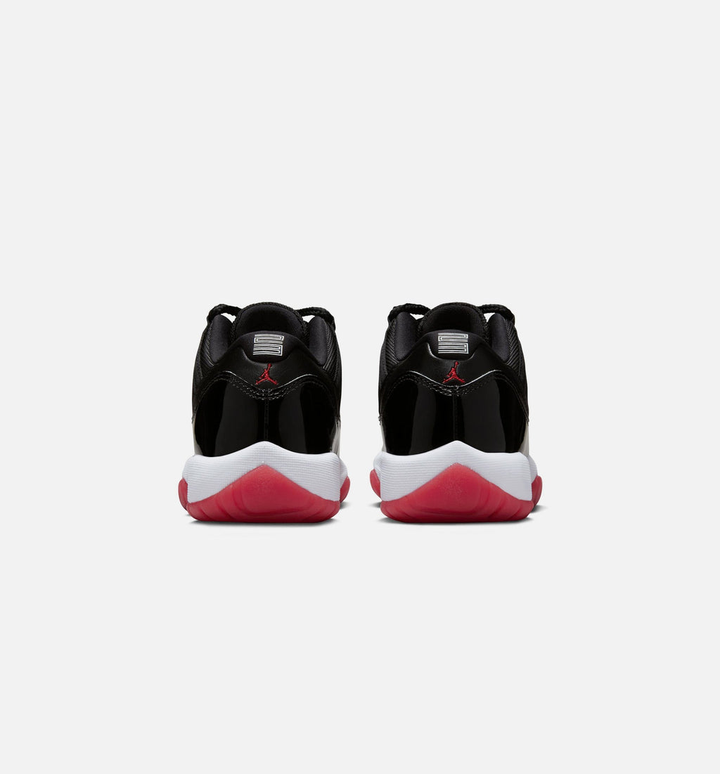 Air Jordan 11 Retro Bred Grade School Sneakers - Black / Varsity Red / White