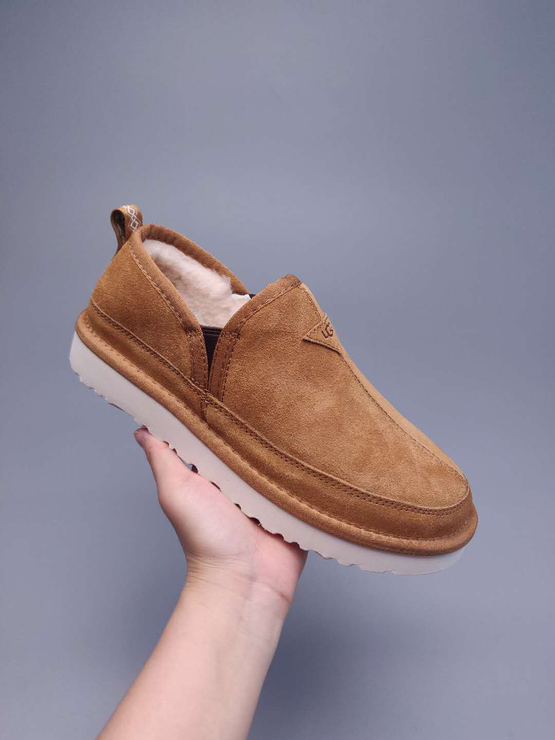 Chestnut Men’s Slip-On Low-Top Sneakers — New Arrival | In Stock
