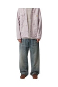 CARHARTT WIP BRANDON PANT Blue Worn Used Washed
