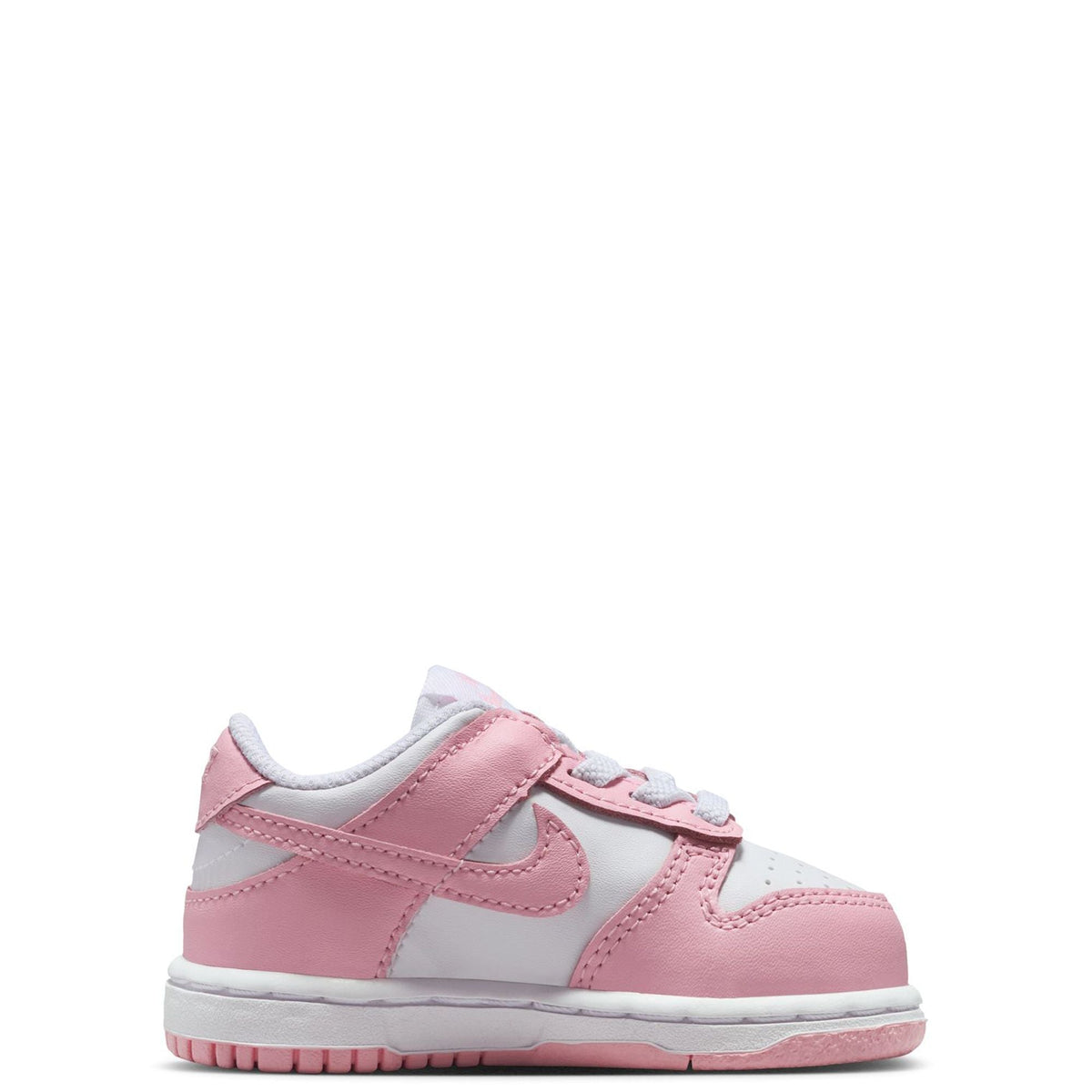 Toddler's Nike Dunk Low White/Med Soft Pink-White (FB9107 125)