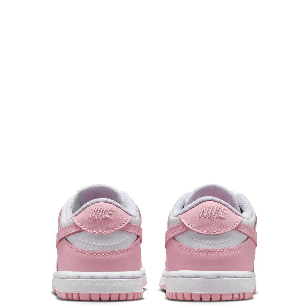 Toddler's Nike Dunk Low White/Med Soft Pink-White (FB9107 125)