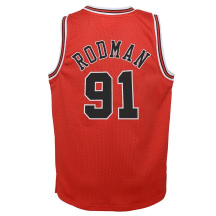 Kids M&N Chicago Bulls Swingman Jersey Dennis Rodman