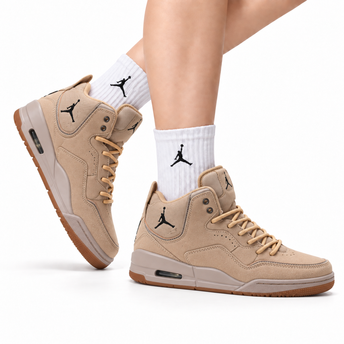 Jordan Legacy 312 High Wheat Tan Sneakers