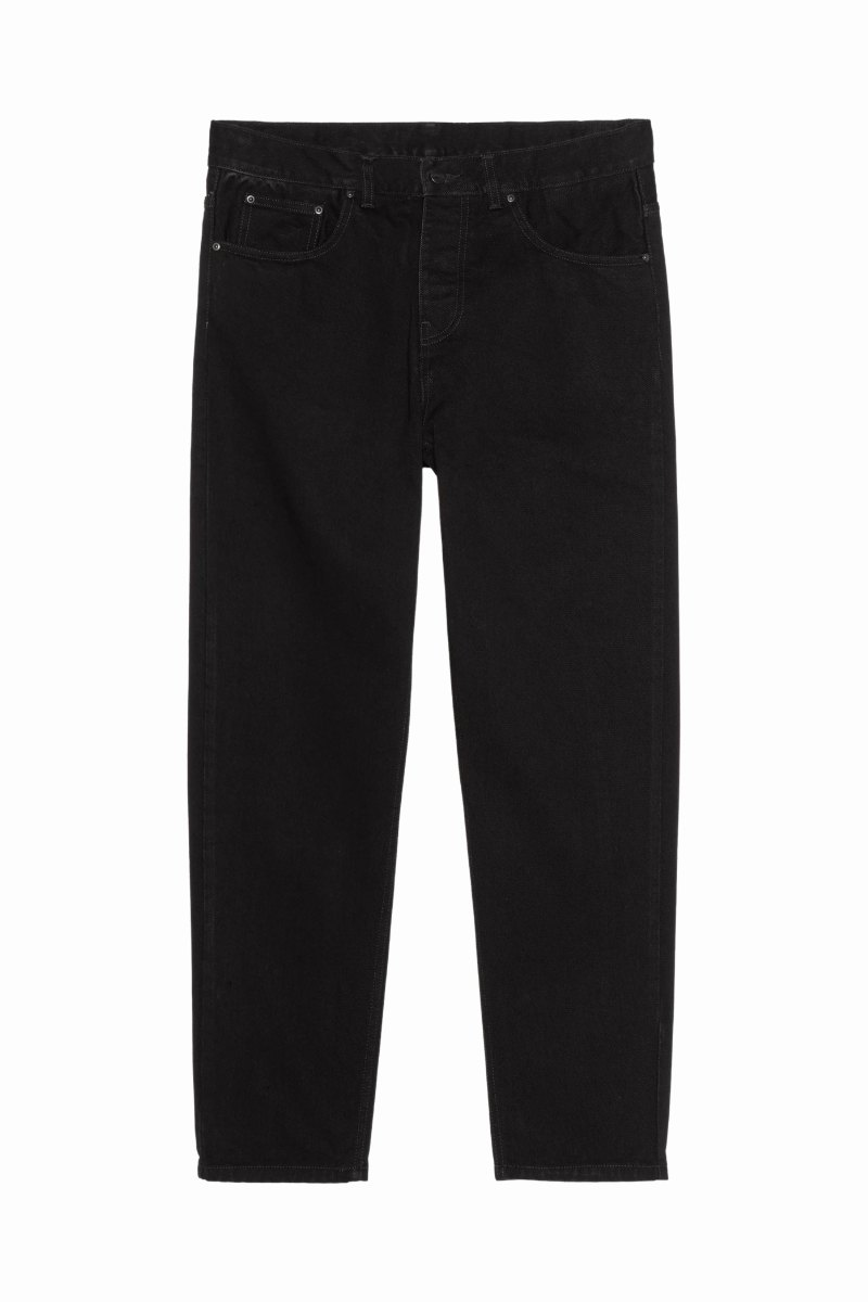 CARHARTT WIP NEWEL PANT Black One Wash