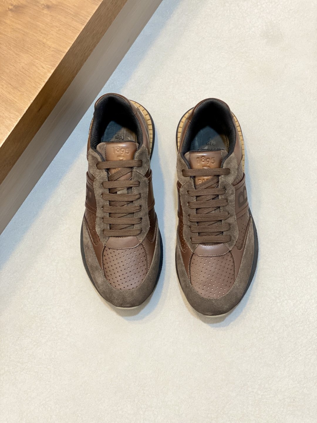 Berluti Sport Track Low-Top Sneakers