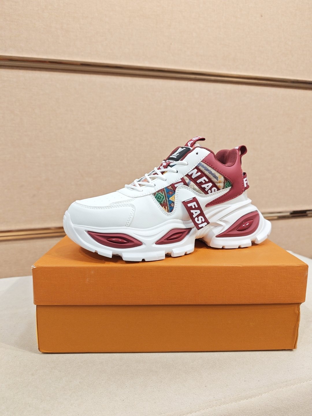 Louis Vuitton Paneled Chunky Sole Sneakers