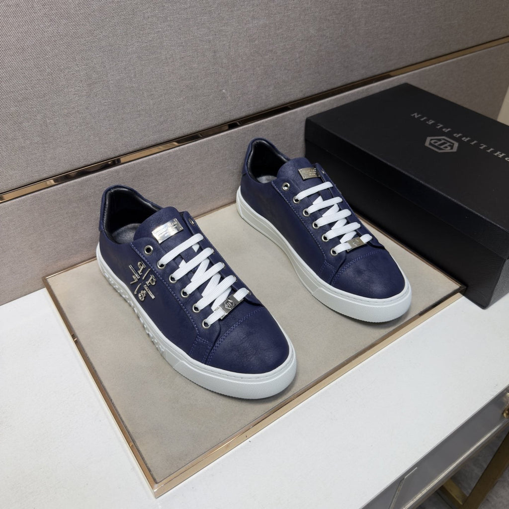 Philipp Plein Men's Logo Low-Top Sneakers