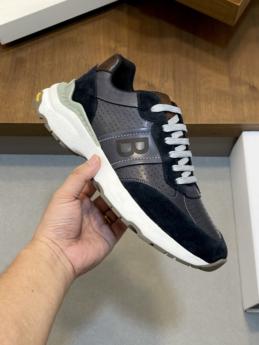 Berluti Sport Track Low-Top Sneakers