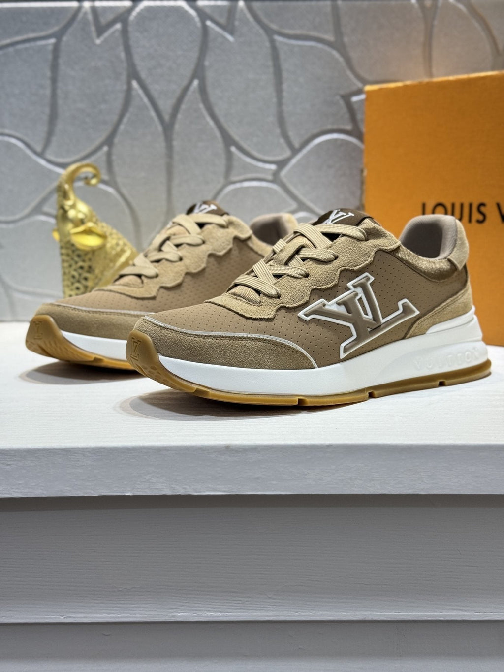 Louis Vuitton LV Panel Low-Top Sneakers