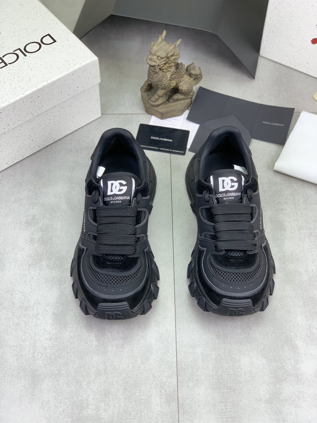 Dolce & Gabbana Men's Paneled Low-Top Sneakers