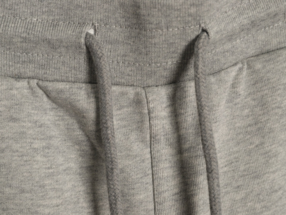 Louis Vuitton Sketch-Style Monogram Drawstring Trousers - Light Gray
